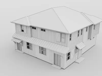 Single Family House-5 3D model
