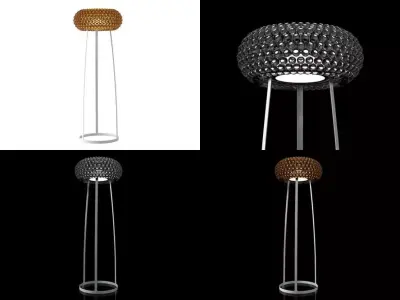 Caboche floor lamp 3D model