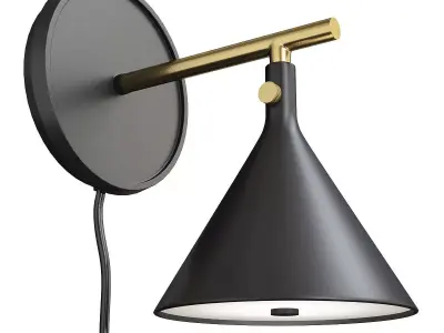 Cast Sconce 3D model