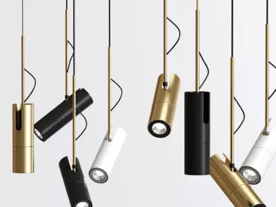 Technical Ceiling Spot Light 3D model