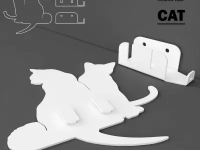 Wall Shadow Lamp  3D print model