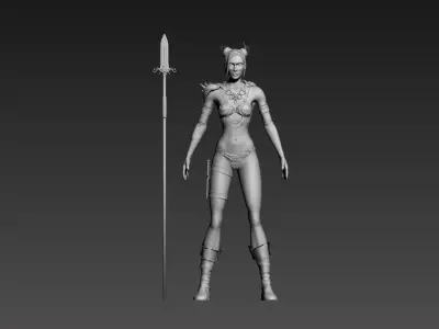 Enchantress of the Vale 22 3D model