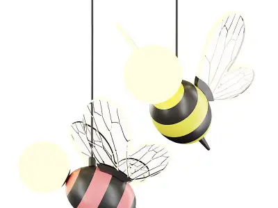 Lampatron BEE pendant light 3D model