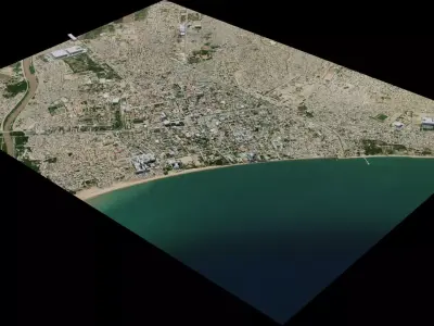 Benguela - Angola 3D model