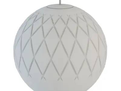 Baccarat SFERA ROUND PENDANT LIGHT 3D model