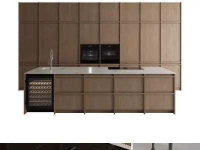 Kitchen set 36 3D model