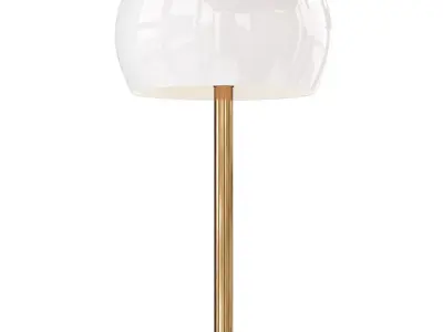 Adesso Brass or Steel Jessica Table Lamp Low-poly 3D model