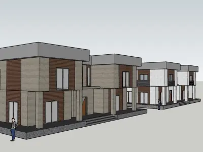 Modern House Project 3D model