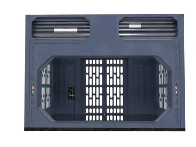 Set 1a - Death Star Vader vs Obi-Wan 1-12 scale Blackseries 3D print model