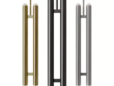 Ebell 2 light pendant by Kelly Wearstler 3D model