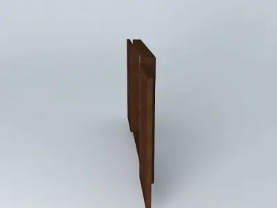 window window wooden Free 3D model