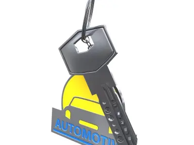 Key and Trinket 3D model