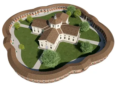 Rotonda della Besana MUBA Milano 3d model 3D model