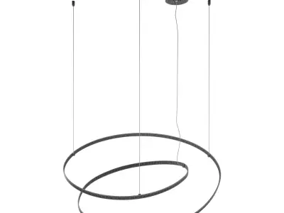 Heaven circular pendant light 3D model