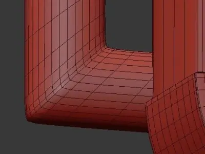 Rotterdam 6 Light Pendant 3D model