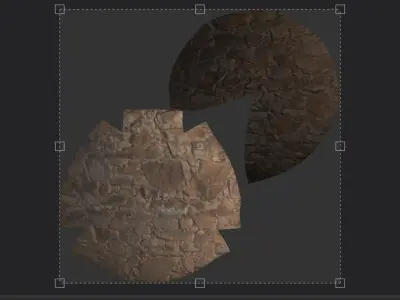 Gazebo lighthouse in middle of field Low-poly 3D model