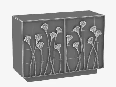 Bernhardt Evie Door Chest 3d model 3D model