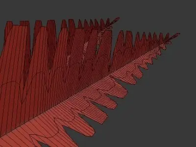 Lamparas de papel 3D model