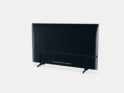 43 Crystal UHD 4K DU8072 Smart TV 2024 3D model