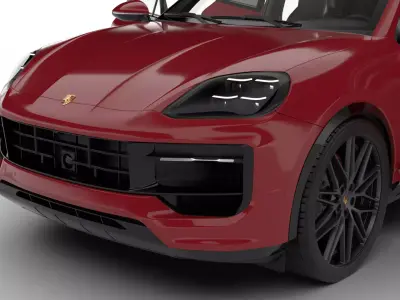 Porsche Cayenne GTS 2025 HQ 3d model 3D model