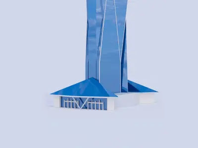 Merdeka 118 tower - Kuala Lumpur 3D model
