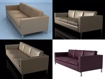 Foster 503 3-seater 3D model