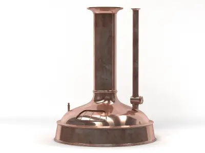 Brewing Copper Set 3D model
