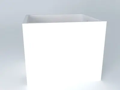 elianiorkut cube with window Free 3D model
