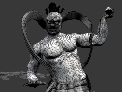 heng ha er jiang 3D model