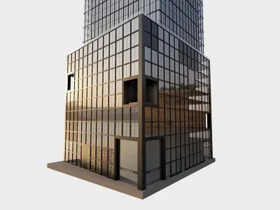 New York 55 Hudson Yards 3D model