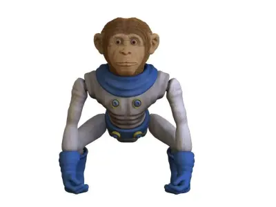 Space Monkey 3D print model