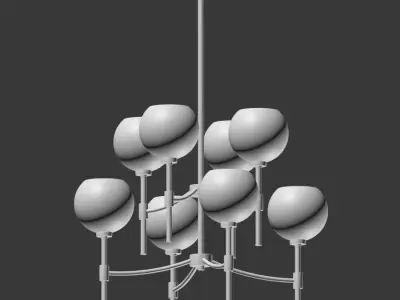 Hamilton Chandelier 3D model