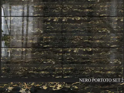 Decovita Nero Portoto 600x1200 Set 2 3D model
