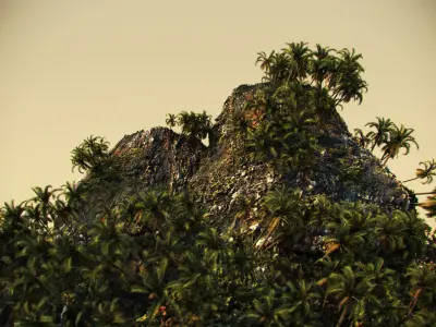 Thailand Rock 2 3D model