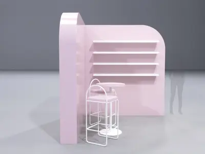 Pop Up Stand 1 3D model