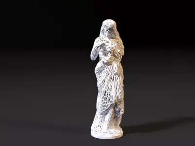 Figurine woman 3D print model