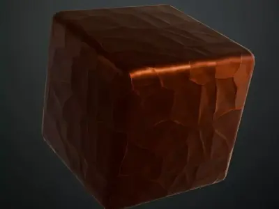 Var Metal Hammered PBR Seamless Texture