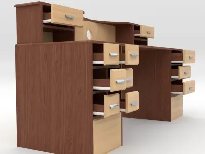 Office Cabinet 3D model