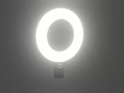 LED Ring Light only 3D model