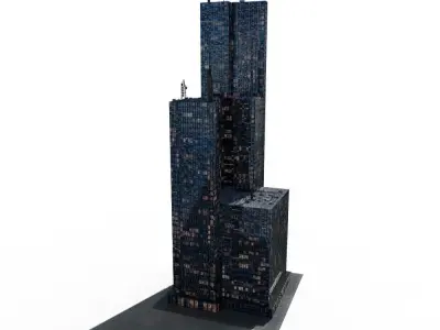 City Building 2 3D model