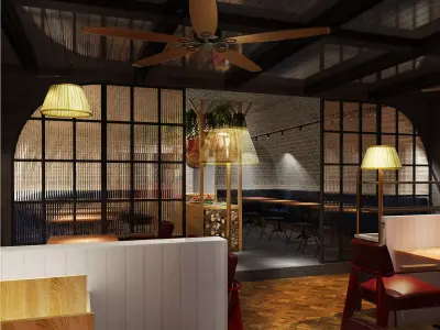 RESTAURANT JAPAN 3D model