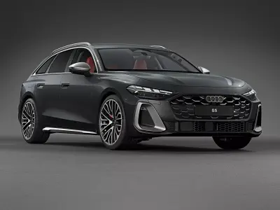 2025 Audi S5 Avant 3D model