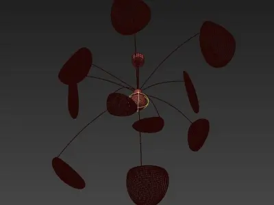 Suspension Screen 3D model