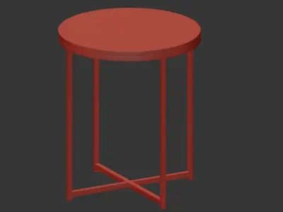 table Alisma 3D model