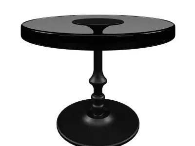 COFFEE TABLE SUE BLACK 3D model