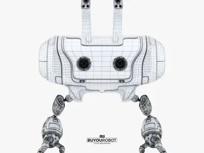 Funny Aerial CUTAN drone 3D model