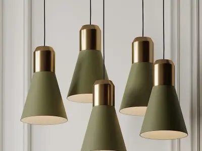 CLASSICON Bell Light Pendant Lamps by Dopo Domani 3D model