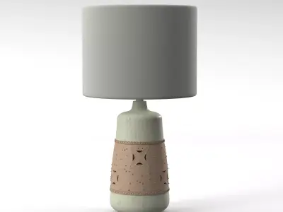 Coastal Cast Table Lamp 3D model