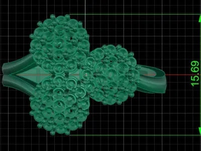 Jewelry ring 160 Free 3D print model