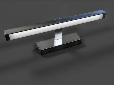 Bathroom Wall Light V02 - Low Poly Low-poly 3D model